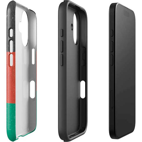 Afghanistan Flag Distressed iPhone 16 Plus Impact Case